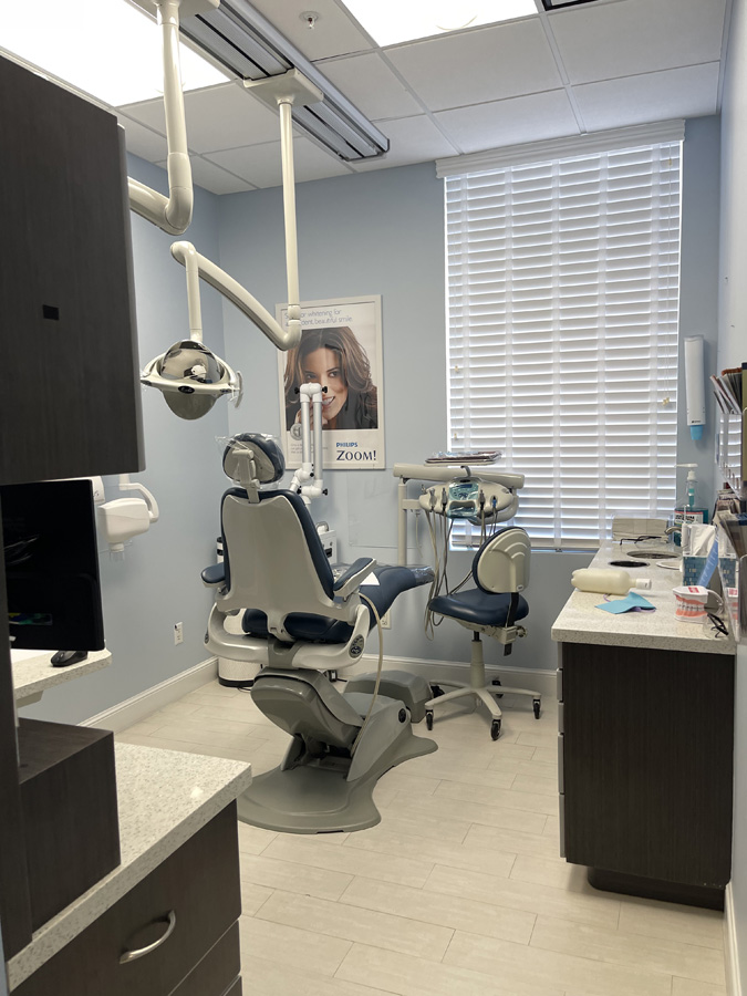 Dental exam room